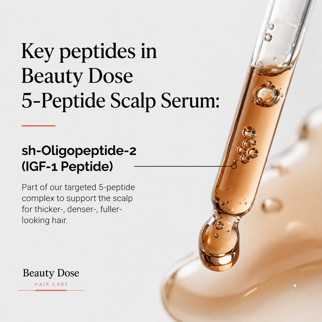 Beauty Dose Peptide Hair Serum