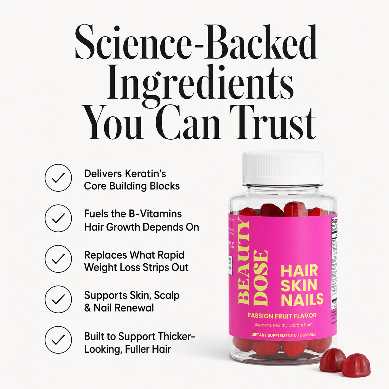 Hair, Skin & Nails Gummies