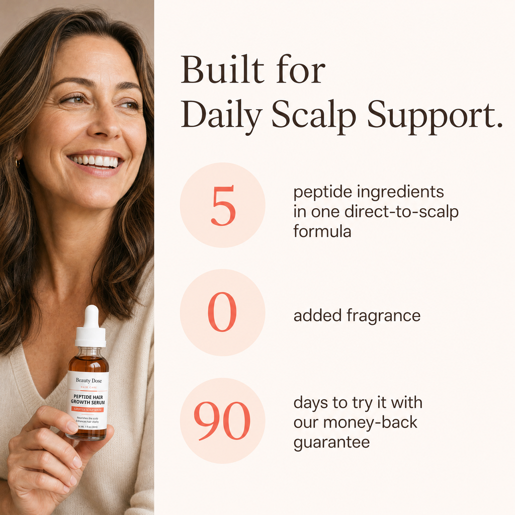 Beauty Dose daily scalp support formula facts